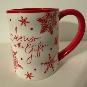 Snowflake Mug Ceramic Dayspring Pre-Owned